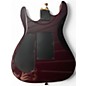 Used Jackson DKMG Dinky RED FLAME Solid Body Electric Guitar