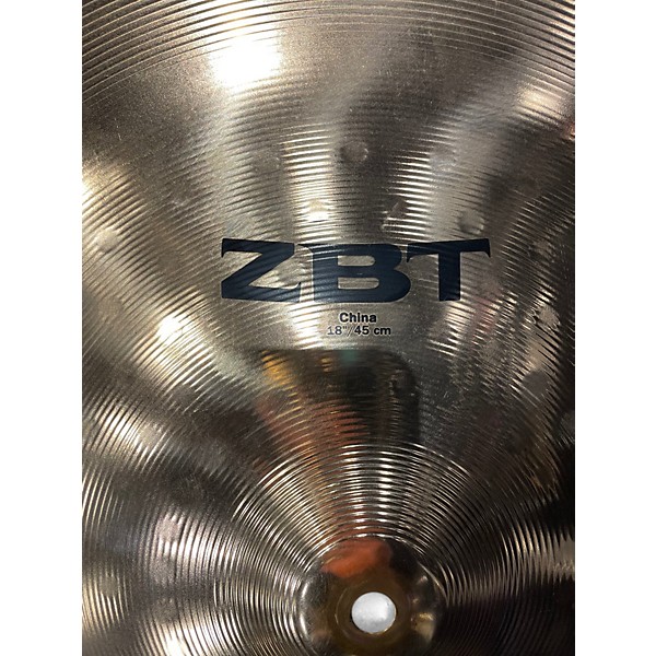 Used Zildjian 18in ZBT China Cymbal