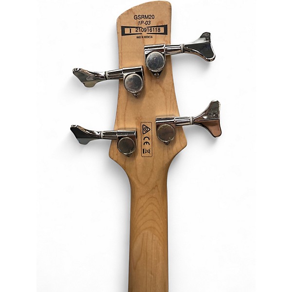 Used Ibanez GSRM20 Mikro Short Scale Orange Electric Bass Guitar