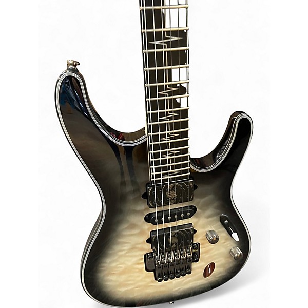 Used Ibanez Nita Strauss JIVA10 Trans Black Solid Body Electric Guitar