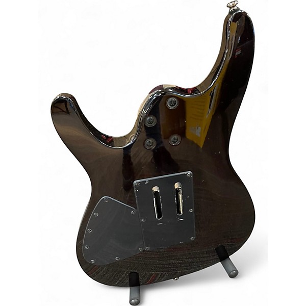 Used Ibanez Nita Strauss JIVA10 Trans Black Solid Body Electric Guitar