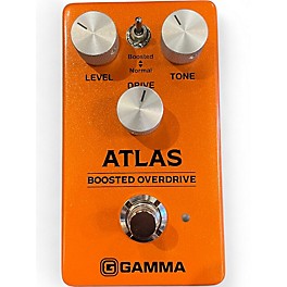 Used GAMMA ATLAS BOOSTED OVERDRIVE Effect Pedal