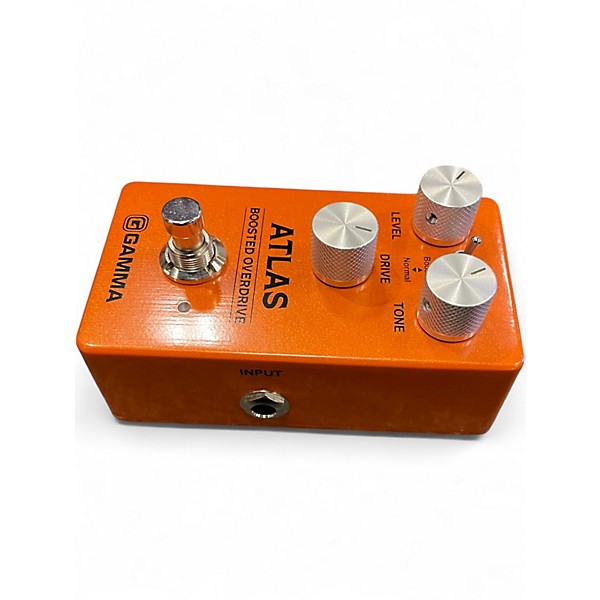 Used GAMMA ATLAS BOOSTED OVERDRIVE Effect Pedal