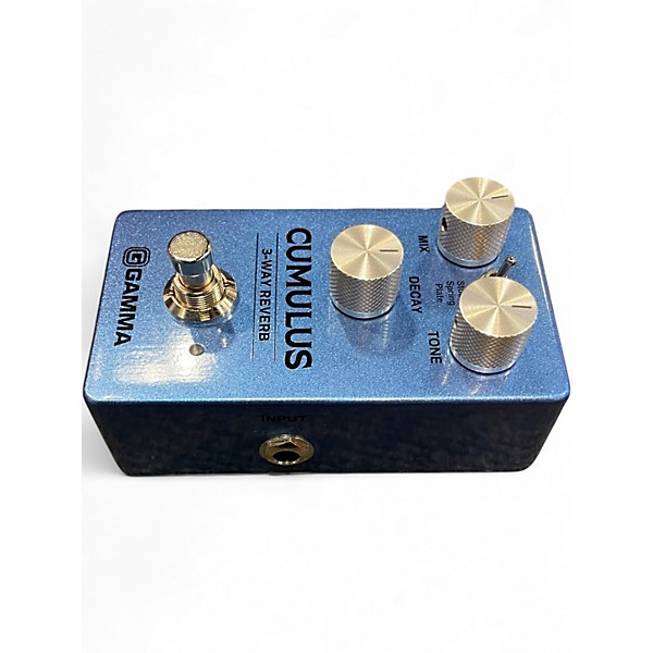 Used GAMMA CUMULUS 3-WAY REVERB Effect Pedal