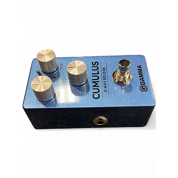 Used GAMMA CUMULUS 3-WAY REVERB Effect Pedal