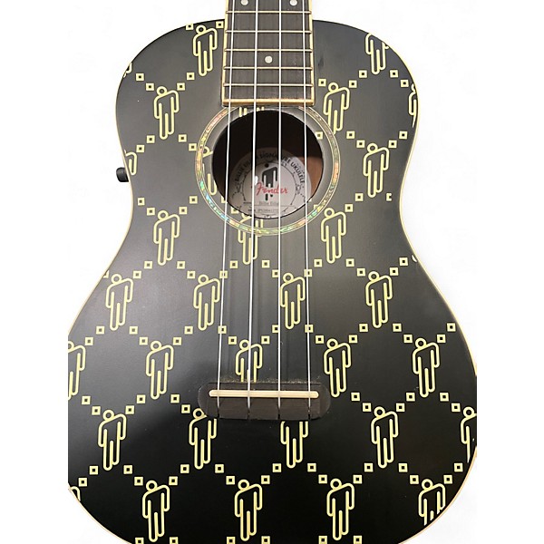 Used Fender  Billie Eilish Signature Ukulele BLACK  Ukulele