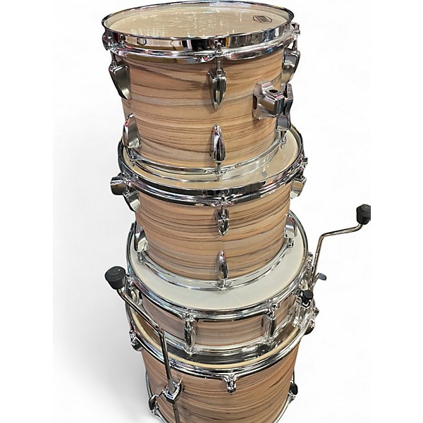 Used TAMA 6 Piece Imperialstar ZEBRAWOOD Drum Kit