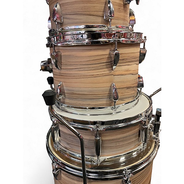 Used TAMA 6 Piece Imperialstar ZEBRAWOOD Drum Kit
