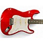 Used Stagg STRAT STYLE Candy Apple Red Solid Body Electric Guitar