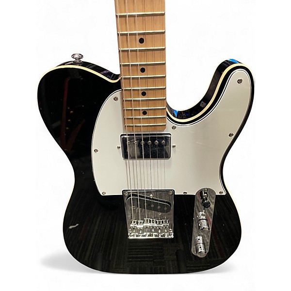 Used Ltd By Esp RONNIE WOOD BLACK Solid Body Electric Guitar