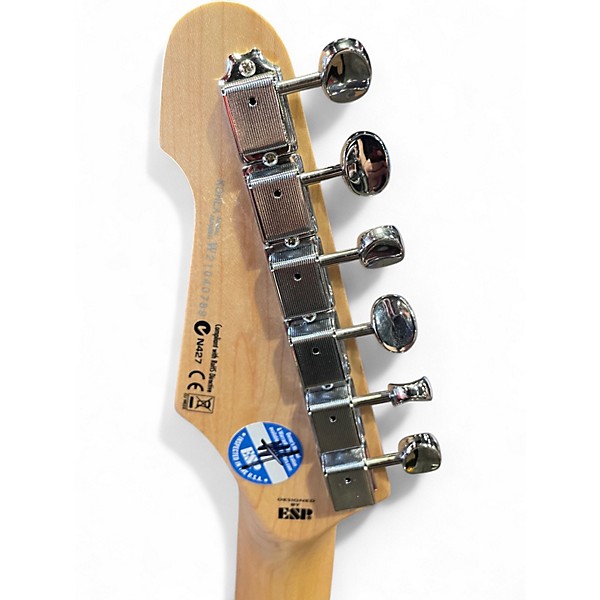 Used Ltd By Esp RONNIE WOOD BLACK Solid Body Electric Guitar