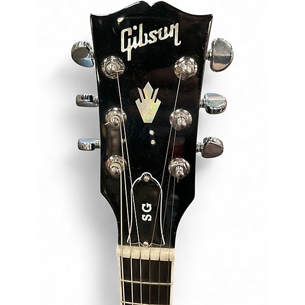 Used Gibson SG STANDARD Silverburst Solid Body Electric Guitar