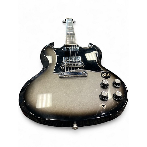 Used Gibson SG STANDARD Silverburst Solid Body Electric Guitar