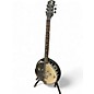 Used Luna Moonbird Bluegrass Resonator Black Banjo thumbnail