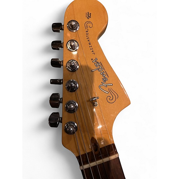 Used Fender American Professional Jazzmaster White Solid Body Electric Guitar