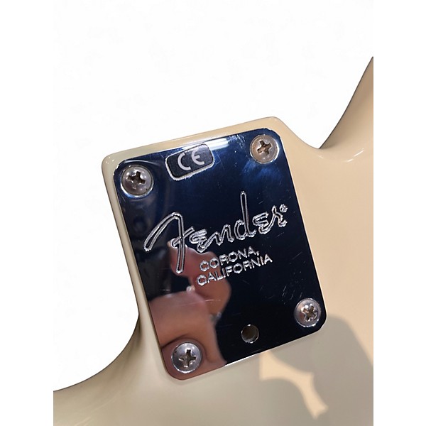 Used Fender American Professional Jazzmaster White Solid Body Electric Guitar