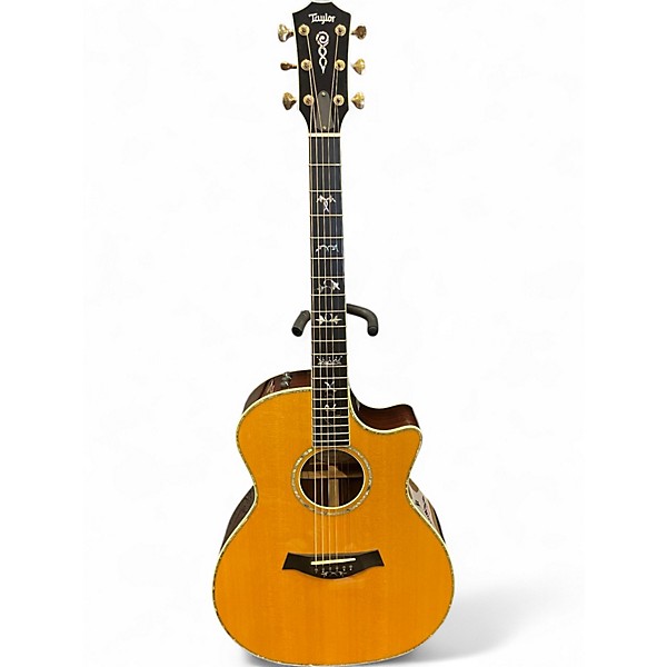 Used Taylor DMSM Dave Matthews Signature Natrual Acoustic Electric Guitar