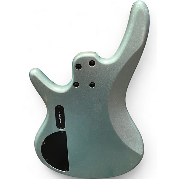 Used Ibanez SRMD200 Blue Sapphire Electric Bass Guitar