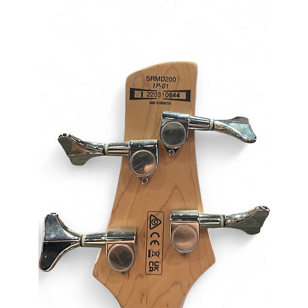 Used Ibanez SRMD200 Blue Sapphire Electric Bass Guitar