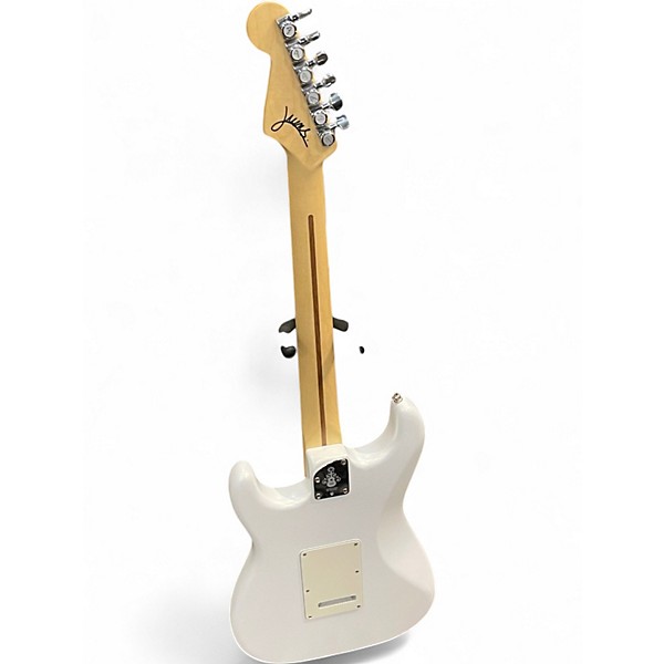 Used Fender Juanes Luna Stratocaster LUNA WHITE Solid Body Electric Guitar