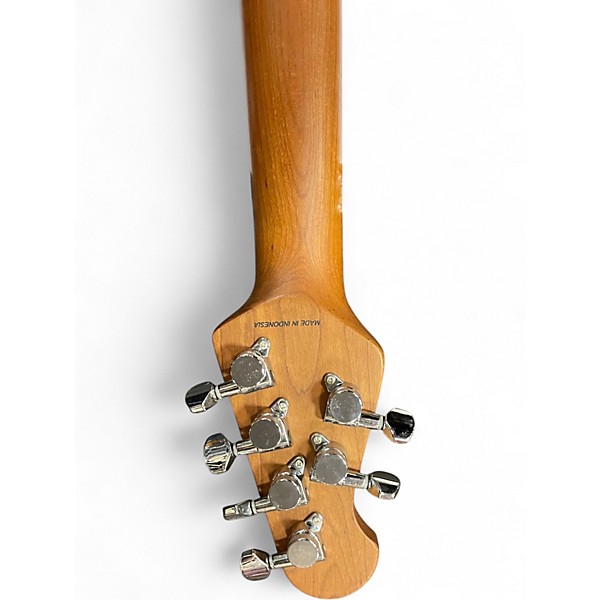 Used Sterling by Music Man CUTLASS Metallic Silver Solid Body Electric Guitar