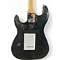 Used Silvertone S TYPE GUITAR BLACK Solid Body Electric Guitar