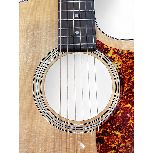 Used Guild f-150ce Natural Acoustic Guitar