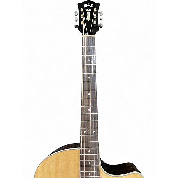 Used Guild f-150ce Natural Acoustic Guitar
