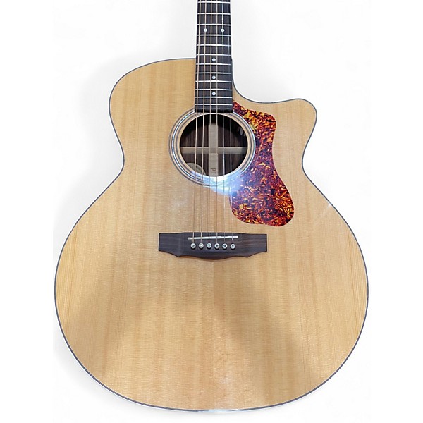 Used Guild f-150ce Natural Acoustic Guitar