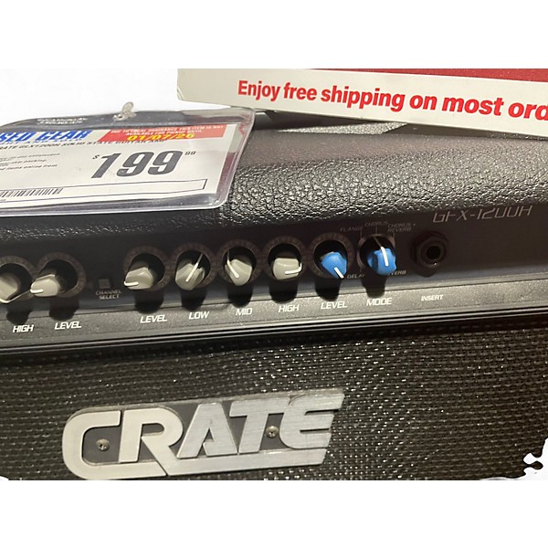Used Crate GLX1200H Solid State Guitar Amp Head