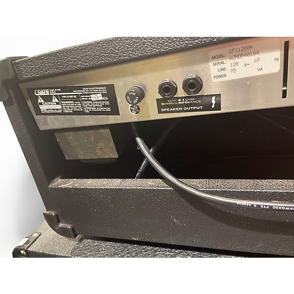 Used Crate GLX1200H Solid State Guitar Amp Head