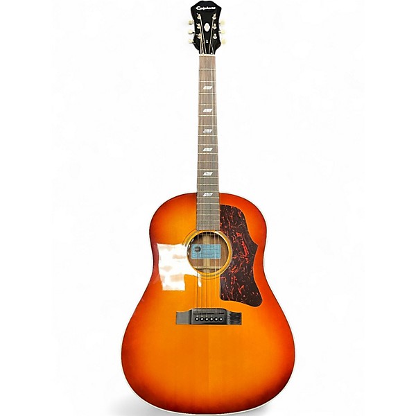 Used Epiphone FT79 Antique Natural Acoustic Electric Guitar