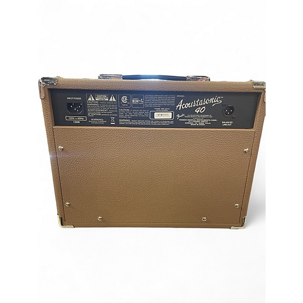 Used Fender Acoustasonic Jr 40W Acoustic Guitar Combo Amp