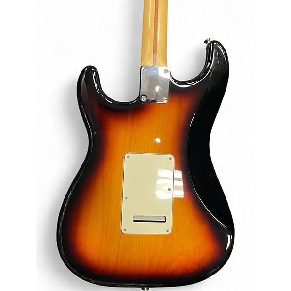 Used Fender Standard Stratocaster 3 Tone Sunburst Solid Body Electric Guitar