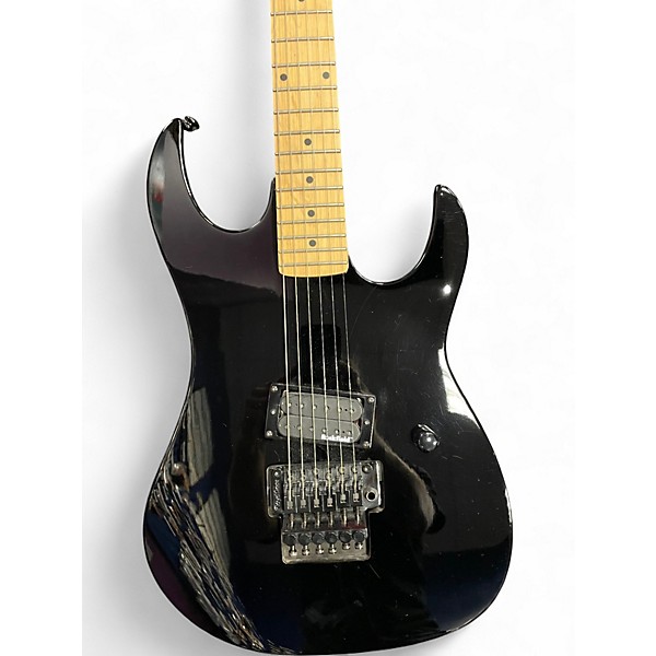 Used B.C. Rich Gunslinger  Black Solid Body Electric Guitar