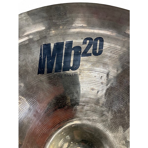 Used MEINL 18in MB20 Rock China Cymbal