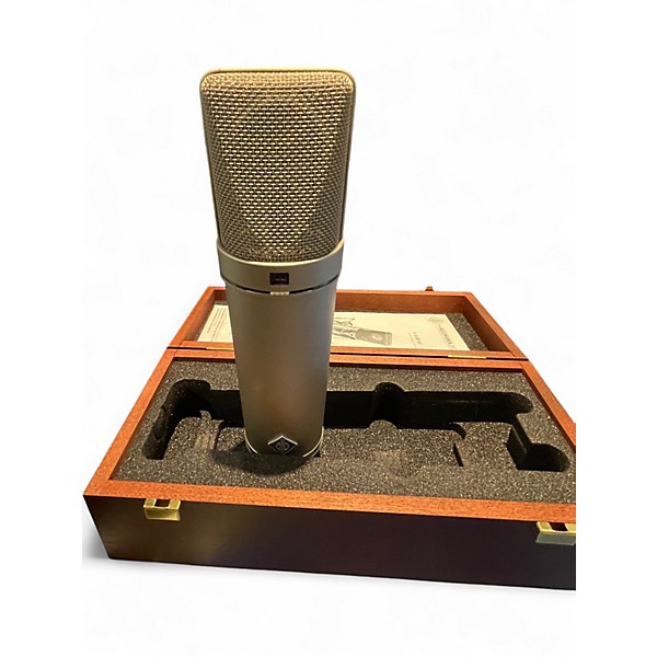 Used Neumann U 87 Ai Shockmount Set Z Microphone With Box Condenser Microphone