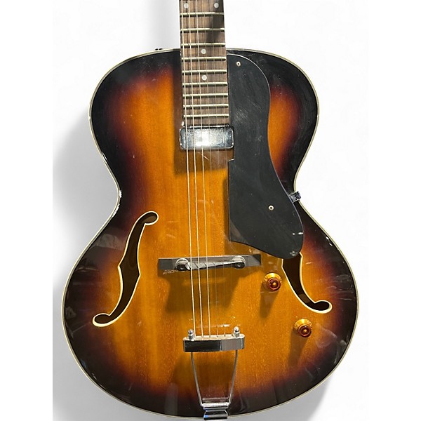 Used Washburn HB15TSK Sunburst Hollow Body Electric Guitar