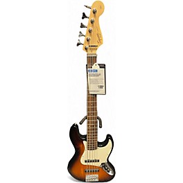 Used Squier Affinity Jazz Bass V 5 String Sunburst Electric Bass Guitar