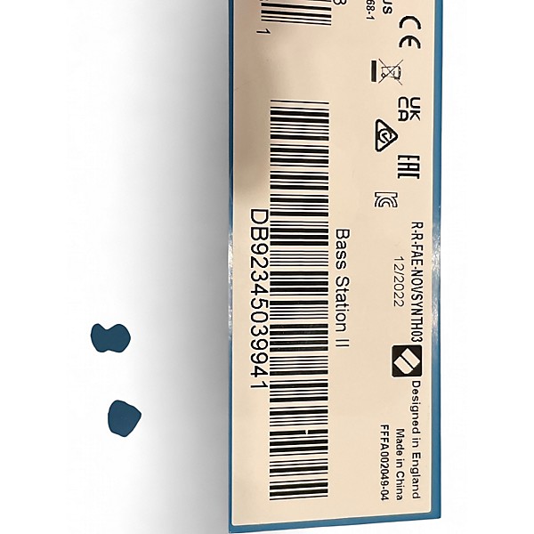 Used Novation Bass Station II Synthesizer