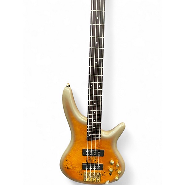 Used Ibanez SR400EPBDX Orange Electric Bass Guitar