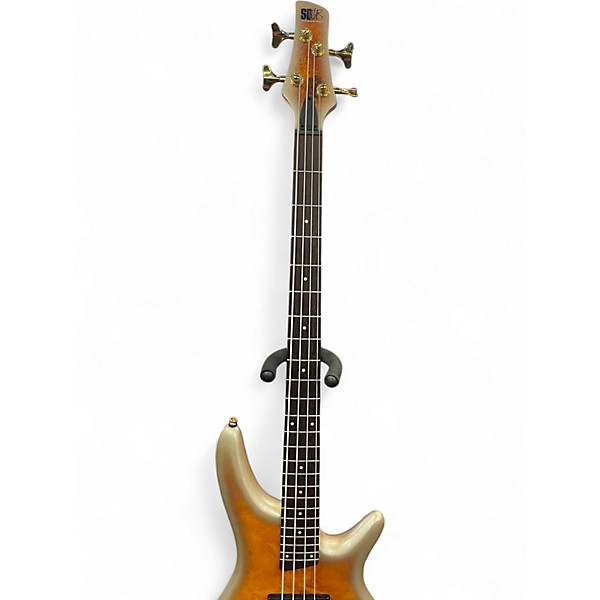 Used Ibanez SR400EPBDX Orange Electric Bass Guitar