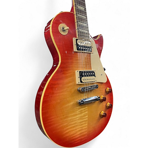 Used Gibson Les Paul Traditional Pro V Cherry Sunburst Solid Body Electric Guitar