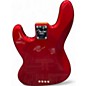 Used Fender American Standard Jazz Bass Candy Apple Red Electric Bass Guitar thumbnail