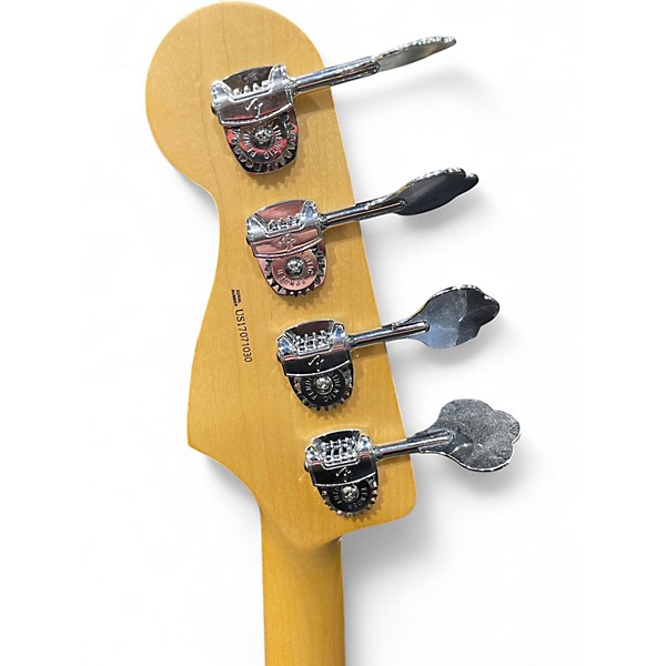 Used Fender American Standard Jazz Bass Candy Apple Red Electric Bass Guitar