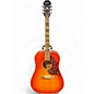 Used Epiphone HUMMINGBIRD STUDIO Heritage Cherry Sunburst Acoustic Electric Guitar thumbnail