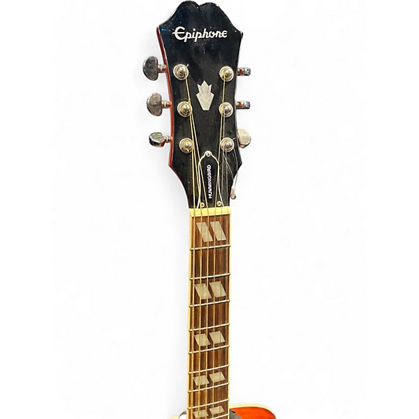 Used Epiphone HUMMINGBIRD STUDIO Heritage Cherry Sunburst Acoustic Electric Guitar