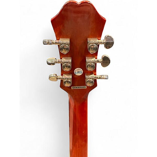 Used Epiphone HUMMINGBIRD STUDIO Heritage Cherry Sunburst Acoustic Electric Guitar