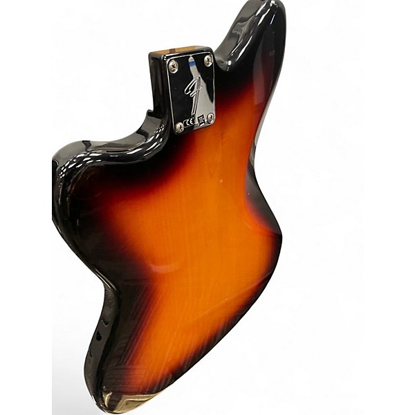 Used Fender Jazzmaster Black Solid Body Electric Guitar