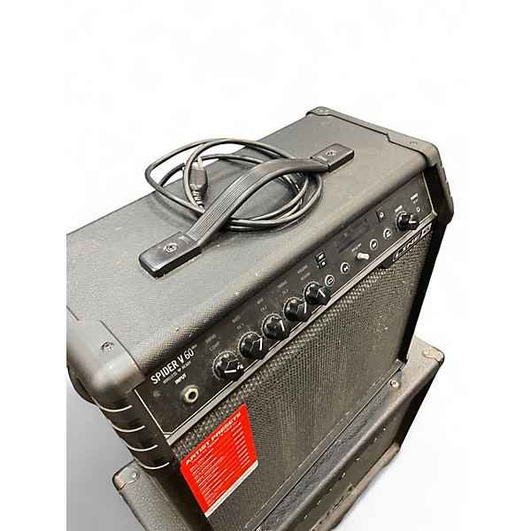 Used Line 6 Spider V 60 1x10 Guitar Combo Amp